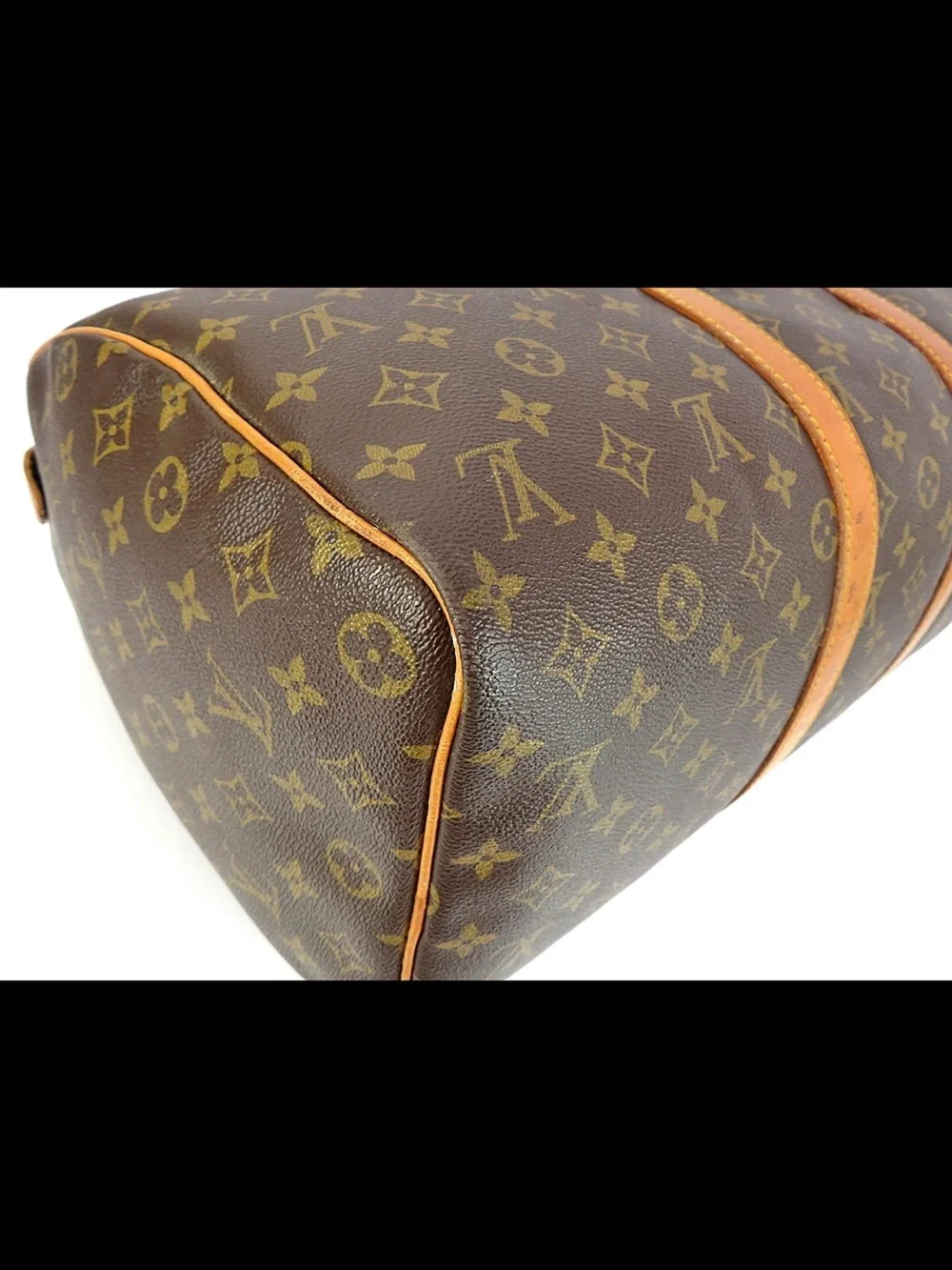 Louis Vuitton Brown Monogram Keepall Duffel Bag